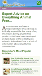 Mobile Screenshot of animalfreezone.co.uk